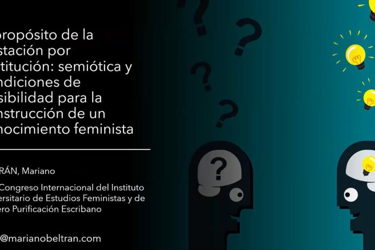 Mariano Beltrán Presentación