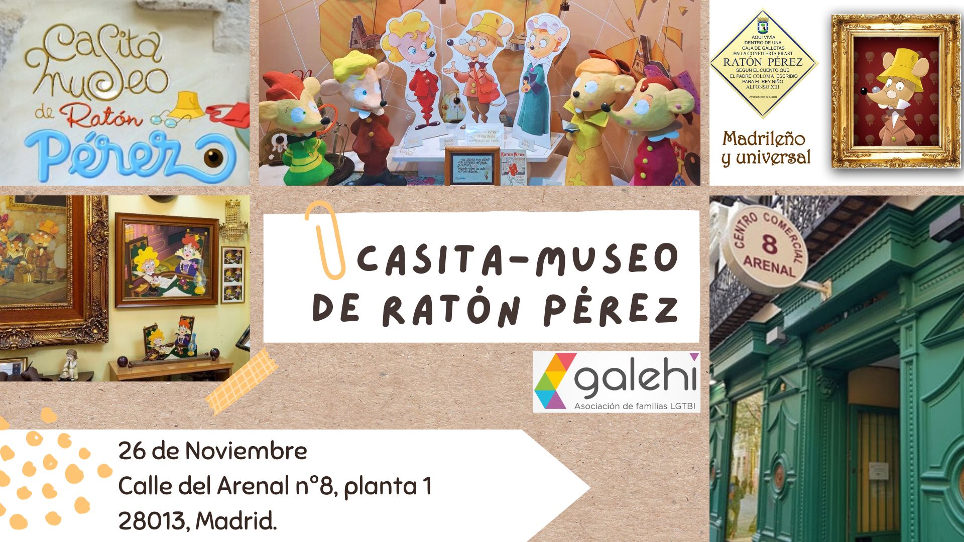 El ratoncito Pérez ya tiene museo, Ocio y cultura